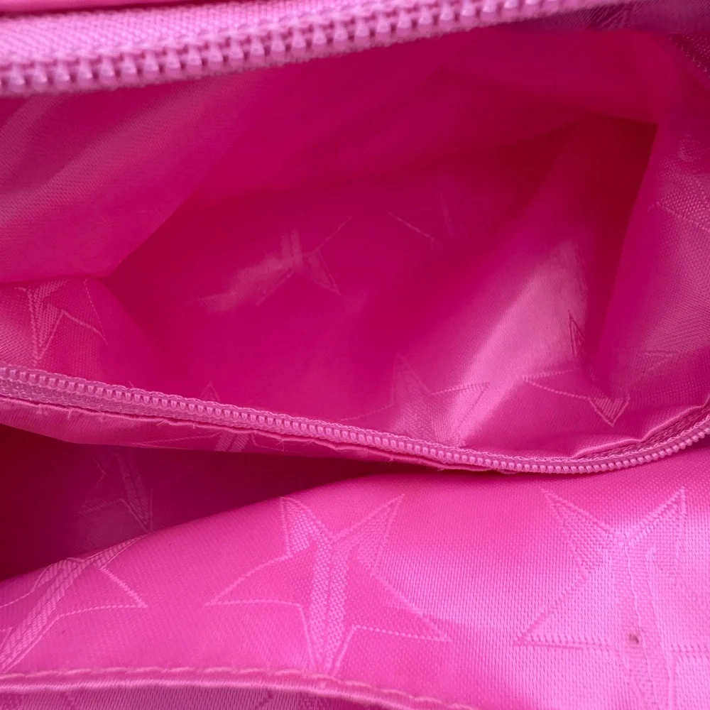 Jeffree Star Cosmetics Pink Travel Makeup Skincare Bag‎ Brush Organizer